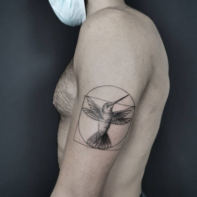 Tattoo Koblenz Vogel von tattoojoubini.